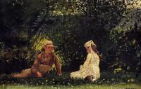 Homer, Winslow - Scene at Houghton Farm